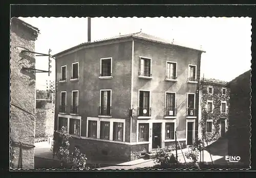 AK Chavaniac-Lafayette, hôtel Lafayette, Sa Facade principale