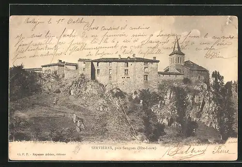 AK Serviéres, Burg