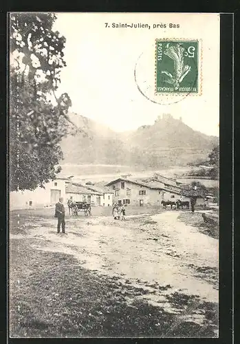 AK Saint-Julien, Dorfpartie