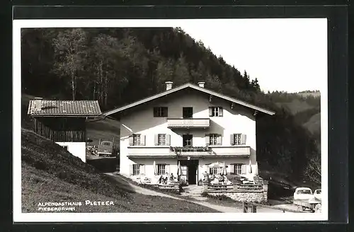AK Fieberbrunn, Alpengasthaus Pletzer