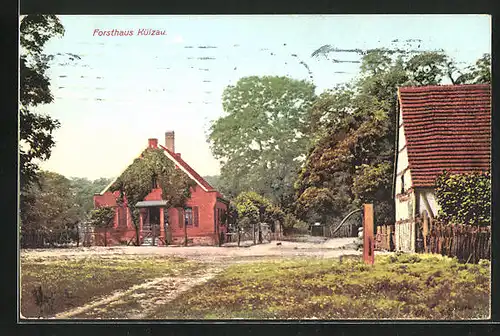 AK Möser, Gasthaus und Forsthaus Külzau