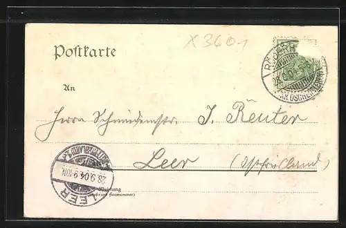 AK Roederhof, Feldpartie mit Fabrik