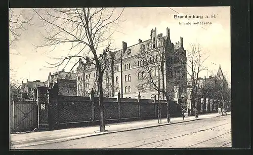 AK Brandenburg a. H., Infanterie-Kaserne