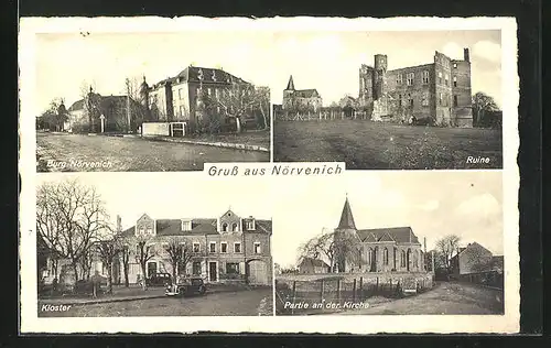 AK Nörvenich, Burg, Kloster, Ruine