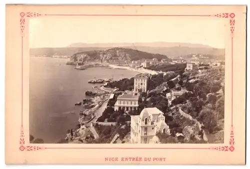 Fotografie Fotograf unbekannt, Ansicht Nizza - Nice, Entree Du Port