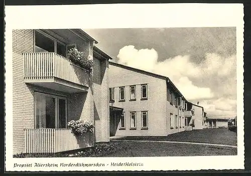 AK Heide / Holstein, Probstei Altersheim Norderdithmarschen