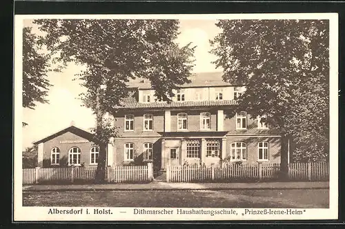 AK Albersdorf i. Holstein, Dithmarscher Haushaltungsschule Prinzess-Irene-Heim