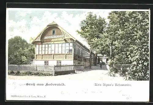 AK Hadersfeld, Alois Aigners Restaurant