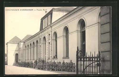 AK Ormesson, Sanatorium d`Ormesson, Facade Nord