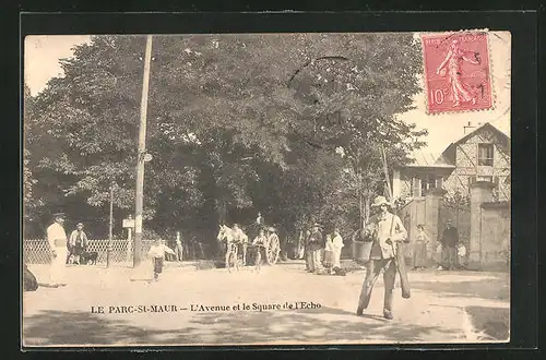 AK Le Parc-St-Maur, L`Avenue et le Square de l`Echo