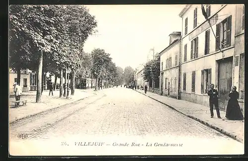 AK Villejuif, Grande Rue, la Gendarmerie