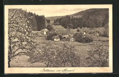 AK Lichtenau /Spessart, Hotel Hochspessart