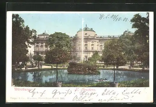 AK Würzburg, Kgl. Residenz