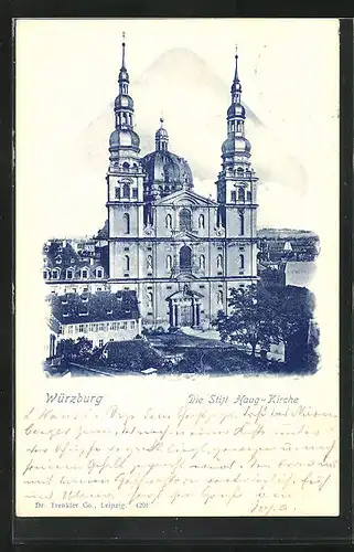 AK Würzburg, Die Stift Haug Kirche