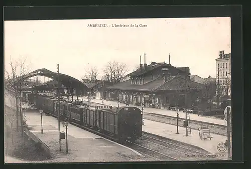 AK Amberieu, L`Interieur de la Gare