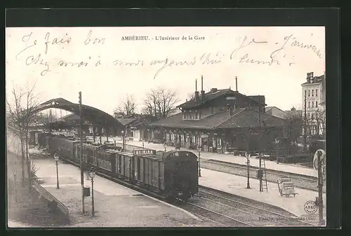 AK Amberieu, L`Interieur de la Gare