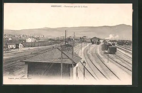 AK Amberieu, Panorama pris de la Gare