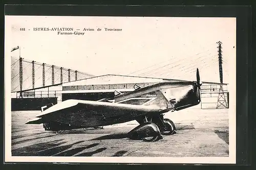 AK Istres-Aviation, Avion de Tourisme, Farman-Gipsy