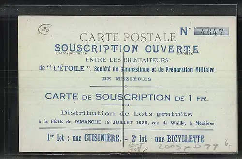 AK Méziéres, Place de la République, Crue de la Meuse 1920