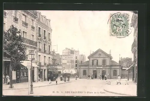 AK Les Vallées, Place de la Gare