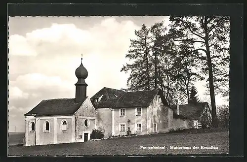 AK Rinchnach, Frauenbrünnl, an der Kapelle