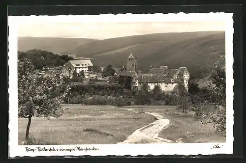 AK Rothenfels am Main, Blick auf die Burg