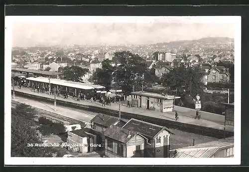 AK Rueil, Vue générale et la Gare