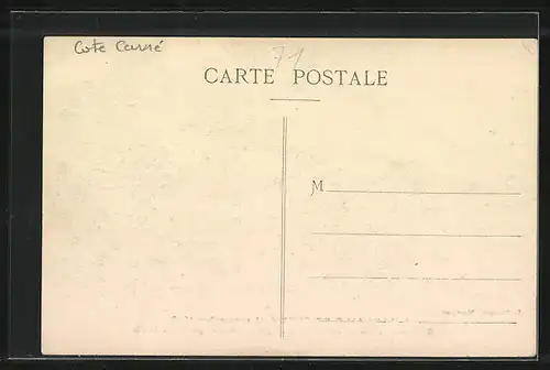 AK Cluny, Millénaire, les Prélats se rendant à la grand'messe pontificale