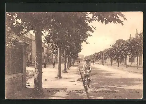 AK Montchanin-les-Mines, Avenue de la République