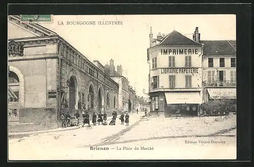 AK Brienon, la Place du Marché