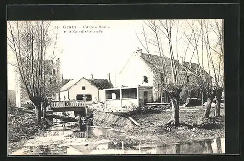 AK Crain, l'Ancien Moulin et la Nouvelle Passerelle