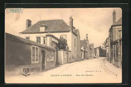 AK Malay-le-Grand, Rue des Écoles