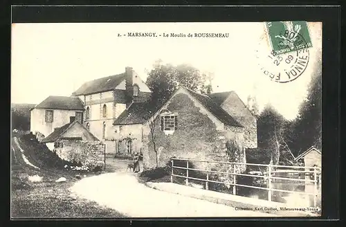 AK Marsangy, le Moulin de Roussemeau