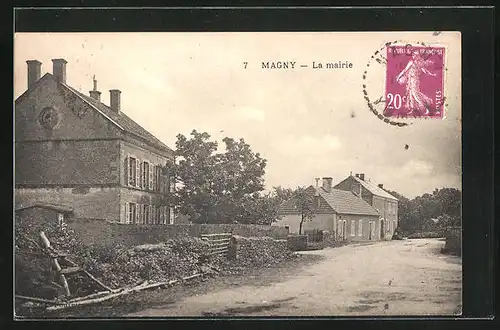 AK Magny, la Mairie