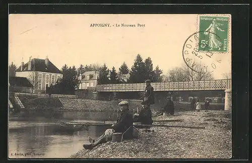 AK Appoigny, le Nouveau Pont