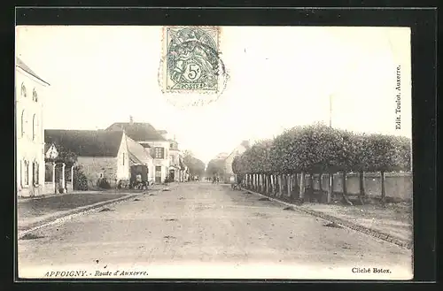 AK Appoigny, Route d'Auxerre