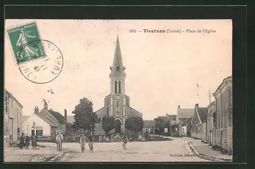 AK Tivernon, Place de l`Eglise