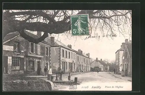 AK Amilly, Place de l`Eglise