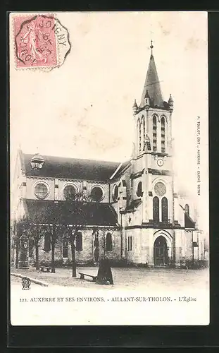 AK Aillant-sur-Tholon, L`Église