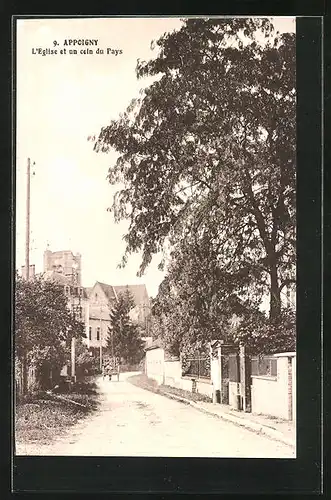 AK Appoigny, L`Eglise et un coin du Pays