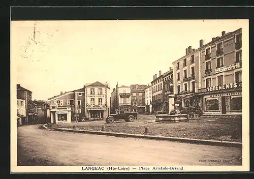 AK Langeac, Place Aristide-Briand