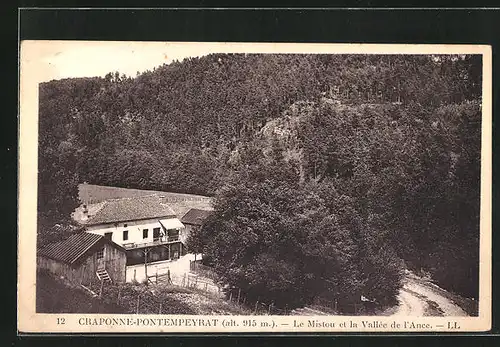 AK Craponne-Pontempeyrat, Le Mistou et la Vallée de l`Ance