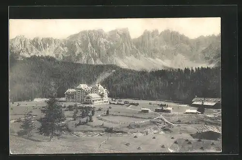 AK Bozen, Karerseehotel in den Bergen