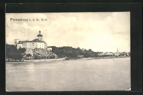AK Persenbeug, Schloss an der Donau