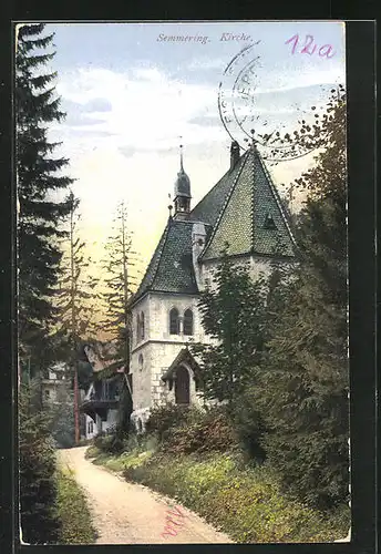 AK Semmering, Anblick der Kirche