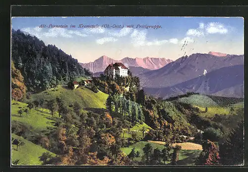 AK Alt-Pernstein / Kremstale, Alt-Pernstein mit Prielgruppe