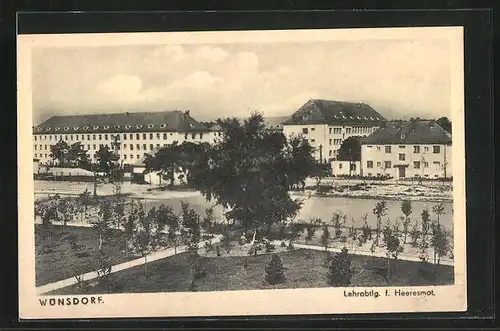 AK Wünsdorf, Lehrabtlg. f. Heeresmot., Kaserne