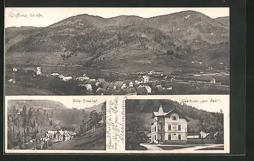 AK Gaflenz, Gasthof zur Post, Villa Thalhof