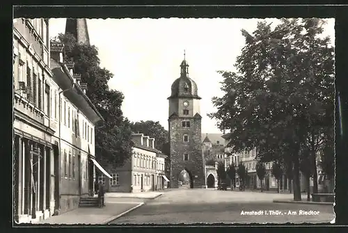 AK Arnstadt i. Thür., Am Riedtor