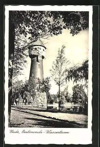 AK Heide, Blick auf den Wasserturm